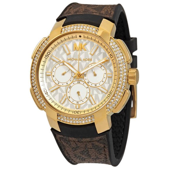 New! Michael Kors Quartz Ladies Watch w/ box - Picture 1 of 3
